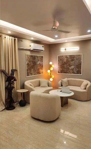 Living Room in 3 BHK Builder Floor at Saket – for Rent