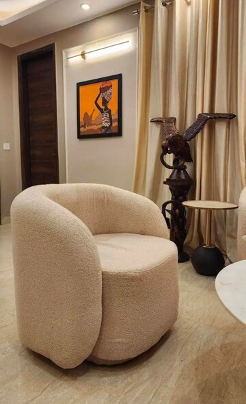 Living Room in 3 BHK Builder Floor at Saket – for Rent