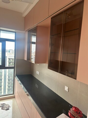 Kitchen in 3 BHK Apartment at One BKC, Bandra East – for Rent