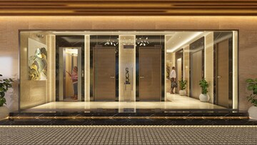 Building Lobby in 1 BHK Apartment at Viyaara Altiora, Mahim West – for Sale
