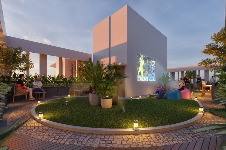 Swimming Pool, viyaara-altiora 1 Bedroom 440 Sq.Ft. Apartment In Mahim West Mumbai 9078057