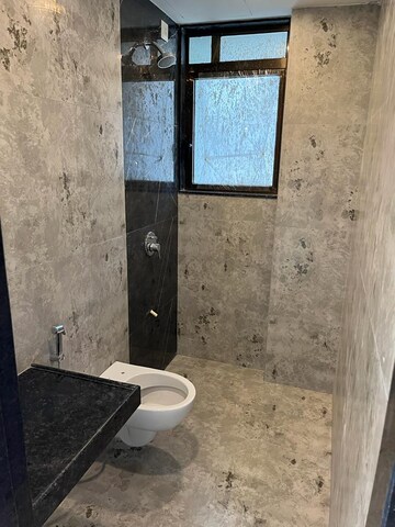 Bathroom in 1 BHK Apartment at Ajmera Downtown, Marine Lines – for Sale