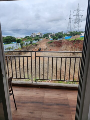 Balcony in 2 BHK Apartment at We Vardhman Optima Residency, Kondhwa Budruk – for Sale