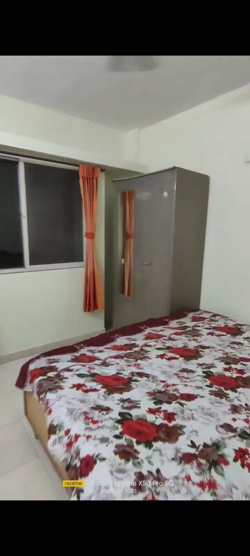 Bedroom in 2 BHK Independent House at Spring Glory Co-Operative Society, Kharadi – for Rent