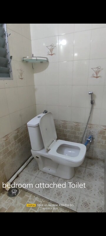 Bathroom in 2 BHK Independent House at Spring Glory Co-Operative Society, Kharadi – for Rent