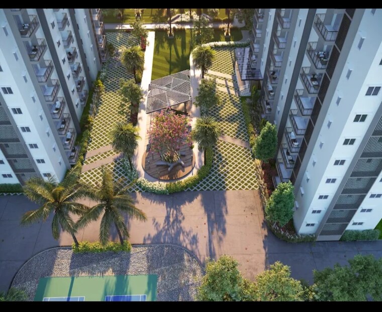 Exterior View, my-home-tridasa 3 Bedroom 1840 Sq.Ft. Apartment In Tellapur Hyderabad 9078217
