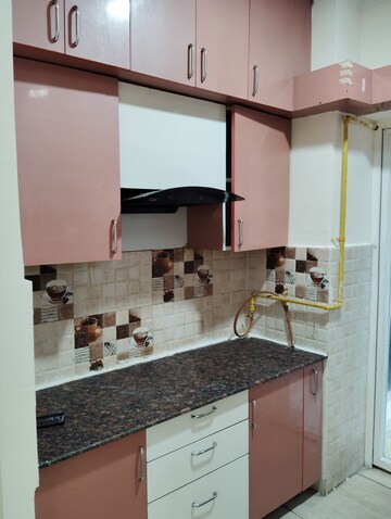 Kitchen in 3 BHK Apartment at Gaur City 2 - 14th Avenue, Sector 16c Greater Noida – for Rent