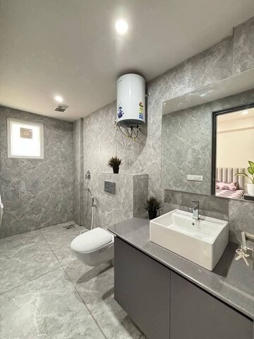Attached Bathroom in 1 BHK Apartment at Saket – for Rent