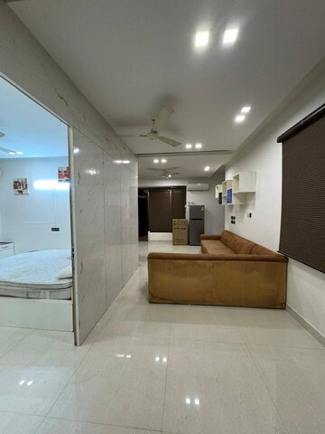 Living Room in 1 BHK Apartment at Saket – for Rent