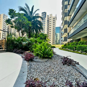 4 BHK Apartment – Exterior View View at Azeagaia Botanica, Vrindavan Yojna - for Sale