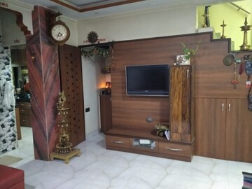 Living Room in 3 BHK Apartment at Karanjade – for Rent