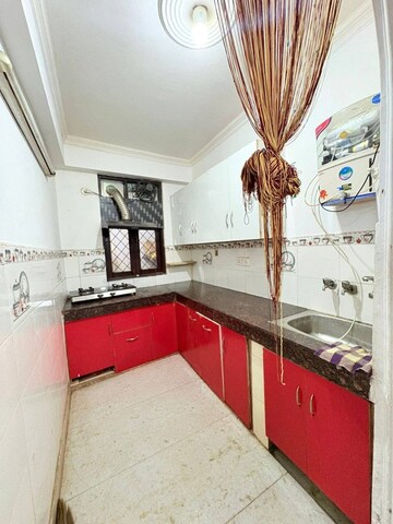 Kitchen in 1 BHK Builder Floor at Saket – for Rent