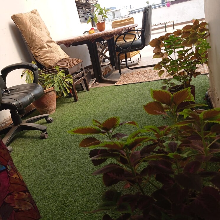 Balcony, greater kailash i 1 Bedroom 800 Sq.Ft. Builder Floor In Greater Kailash I Delhi 9078365