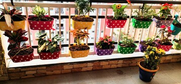 Balcony in 3 BHK Apartment at My Home Vihanga, Gachibowli – for Rent