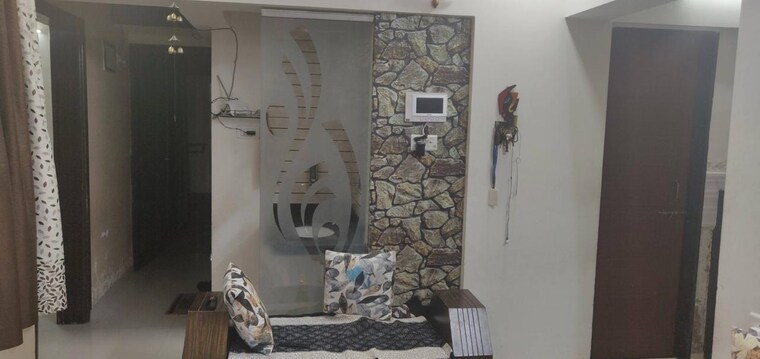 Living Room, gk-dwarka-sai 2 Bedroom 709 Sq.Ft. Apartment In Rahatani Pune 9078395