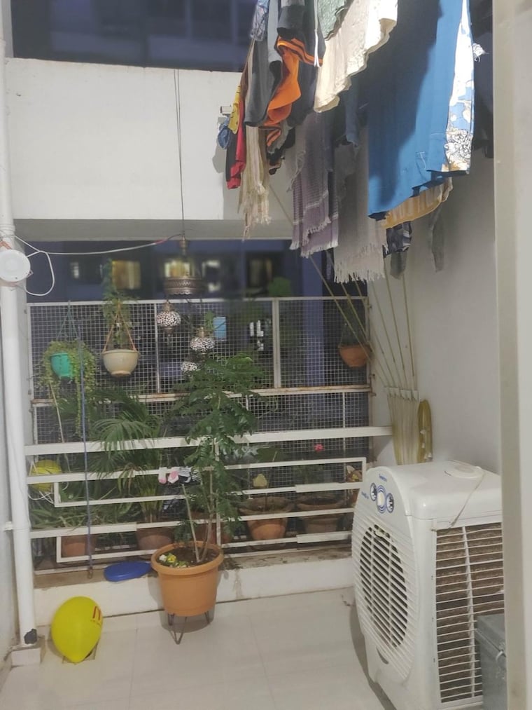 Balcony, gk-dwarka-sai 2 Bedroom 709 Sq.Ft. Apartment In Rahatani Pune 9078395