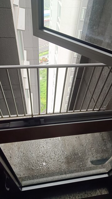 Balcony in 2 BHK Apartment at Sunteck City Avenue 4, Goregaon West – for Rent