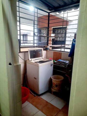 Bathroom in 2 BHK Apartment at Mirchandani Palms, Rahatani – for Rent