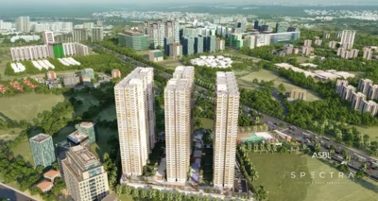 Exterior View, asbl-spectra 3 Bedroom 1980 Sq.Ft. Apartment In Financial District Hyderabad 9078446