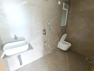 Bathroom in 3.5 BHK Apartment at Moreshwar 19 East, Nerul – for Rent