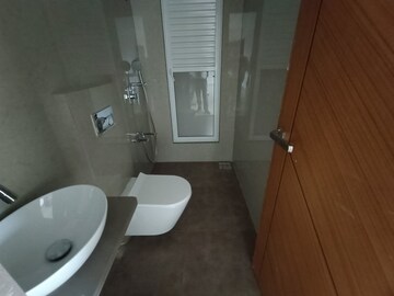 Bathroom in 3.5 BHK Apartment at Moreshwar 19 East, Nerul – for Rent