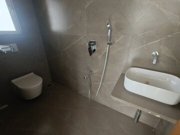 Bathroom in 3 BHK Apartment at Moreshwar 19 East, Nerul – for Rent
