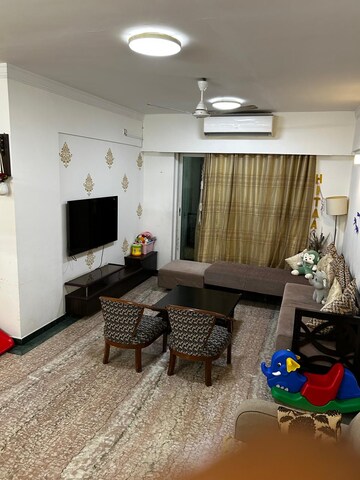 Living Room in 2 BHK Apartment at Hiranandani Bloomingdale, Ghodbunder Road – for Rent
