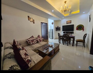 Living Room in 3 BHK Apartment at Dhakoli – for Sale