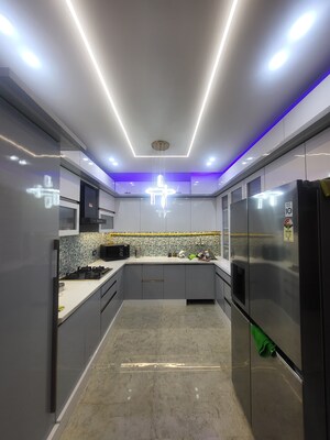 Kitchen in 3.5 BHK Apartment at Gaurs Cascades, Raj Nagar Extension – for Sale