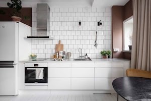 Kitchen in Studio Apartment at Ajmer Road – for Sale