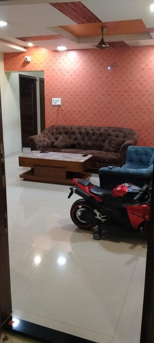 Living Room in 2 BHK Apartment at Tropical Prima CHS, Naupada – for Sale