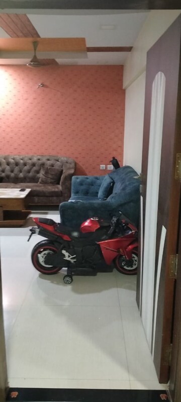 Living Room in 2 BHK Apartment at Tropical Prima CHS, Naupada – for Sale