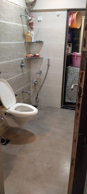 Bathroom in 2 BHK Apartment at Tropical Prima CHS, Naupada – for Sale