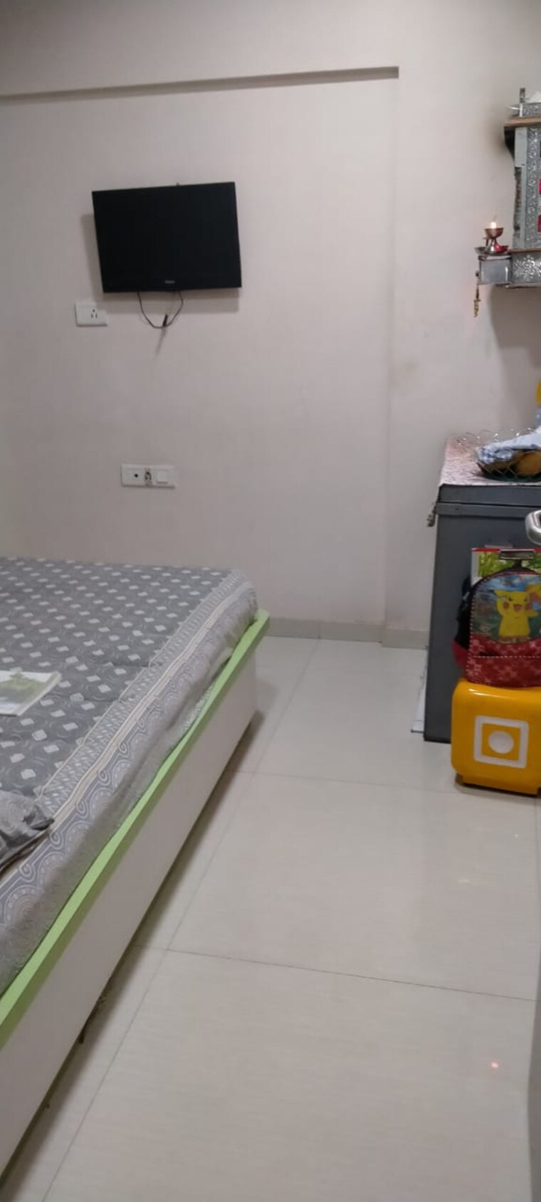 Bedroom, tropical-prima-chs 2 Bedroom 800 Sq.Ft. Apartment In Naupada Thane 9078732