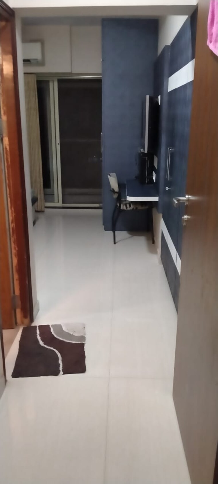 Bedroom, tropical-prima-chs 2 Bedroom 800 Sq.Ft. Apartment In Naupada Thane 9078732