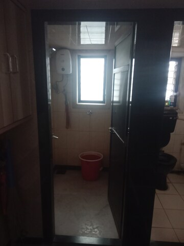 Bathroom in 1 BHK Apartment at New Abhilasha CHS, Bhandup West – for Rent