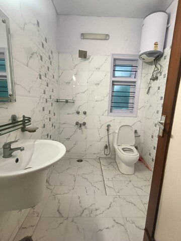 Bathroom in 2 BHK Builder Floor at Saket – for Rent