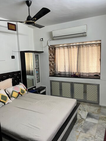Living Room in 1 BHK Apartment at Gurukrupa Marina Enclave, Malad West – for Rent