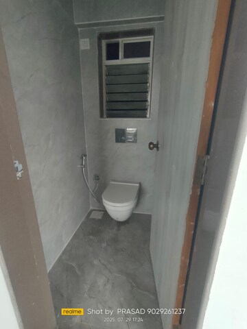 Bathroom in 1 BHK Apartment at Shraddha Evoque, Bhandup West – for Sale