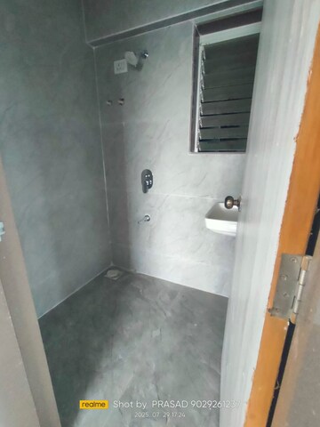 Bathroom in 1 BHK Apartment at Shraddha Evoque, Bhandup West – for Sale