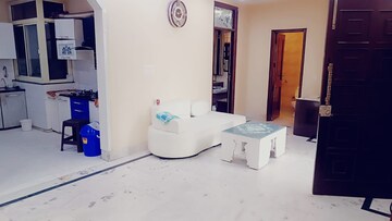 Living Room in 4 BHK Apartment at Karol Bagh – for Rent
