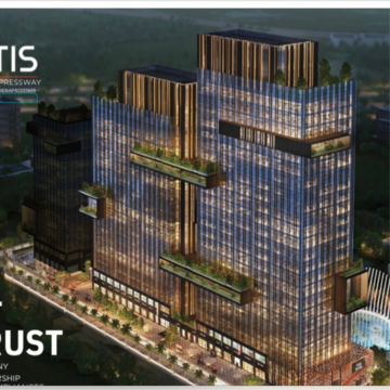  Shop – Exterior View View at GYGY Mentis, Sector 140 Noida - for Sale
