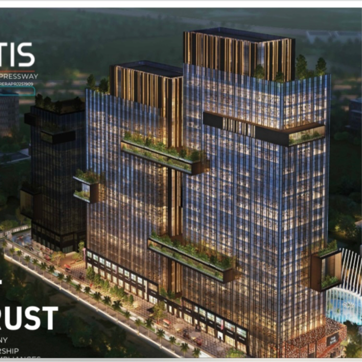 Exterior View, gygy-mentis Commercial Shop 600 Sq.Ft. In Sector 140 Noida Noida 9078995