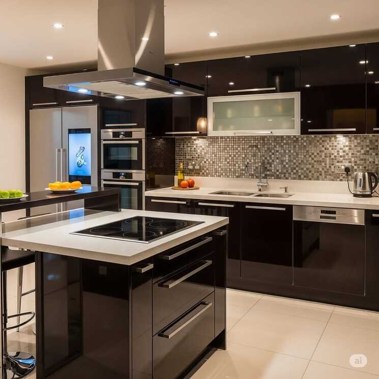 Kitchen, one-indiabulls 2 Bedroom 1500 Sq.Ft. Apartment In Sector 104 Gurgaon 9079109