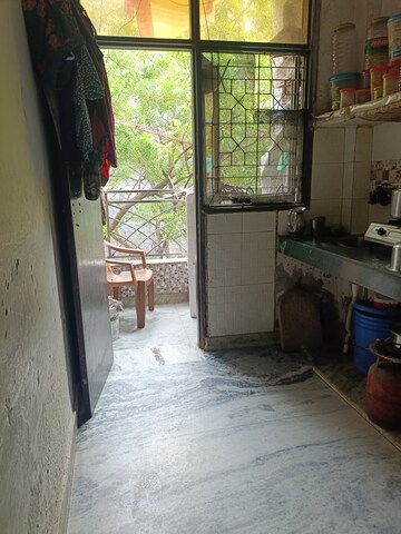 Kitchen in 1.5 BHK Builder Floor at New Ashok Nagar – for Sale