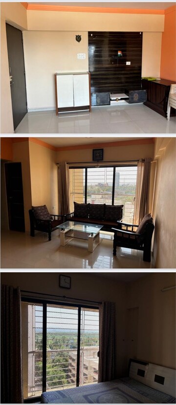 Living Room in 1 BHK Apartment at Ganga CHS Bhandup East, Bhandup East – for Rent