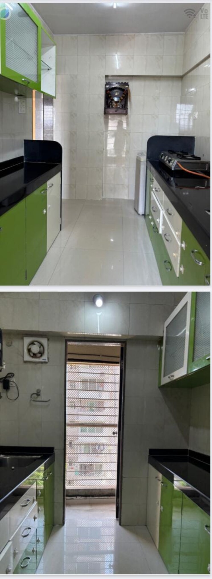 Kitchen, ganga-chs-bhandup-east 1 Bedroom 450 Sq.Ft. Apartment In Bhandup East Mumbai 9079189