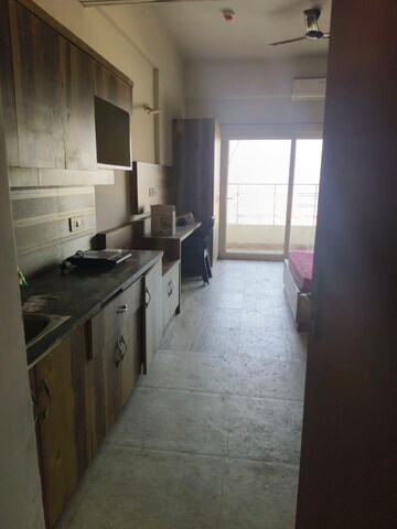 Kitchen in 1 BHK Apartment at Paramount Golfforeste, Zeta I Greater Noida – for Rent