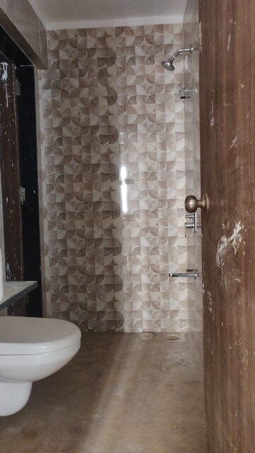 Bathroom in 1 BHK Apartment at Squarefeet Ace Square phase 2, Ghodbunder Road – for Rent