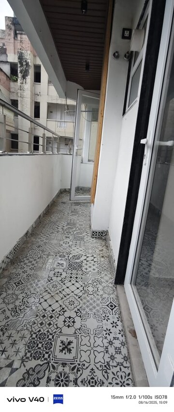 Balcony in 3 BHK Apartment at Sector 19 Dwarka – for Rent